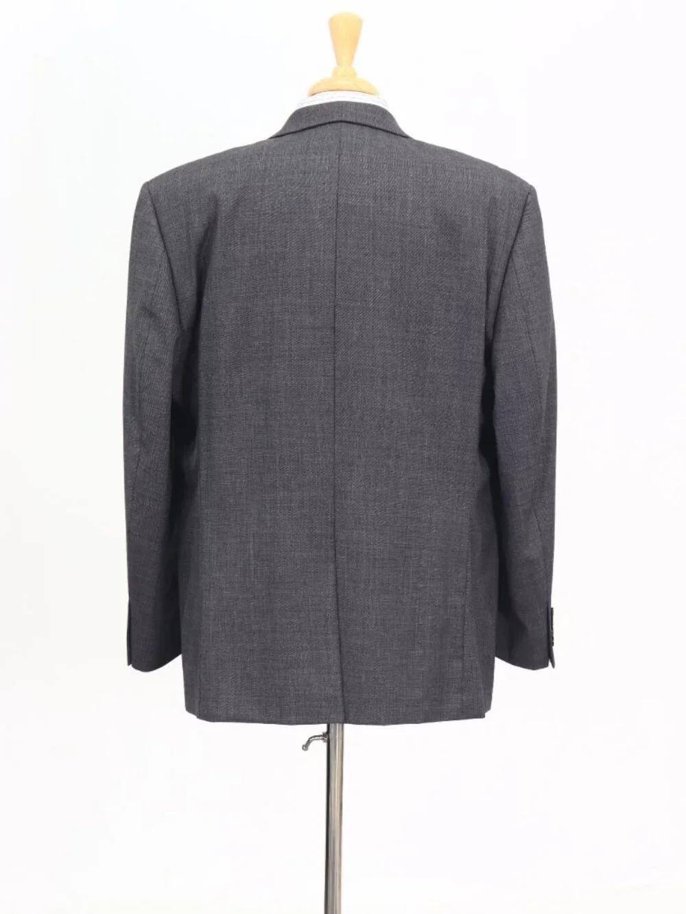 Ralph Lauren 48R Gray Blazer Sport Coat Jacket 2-Button Solid W856